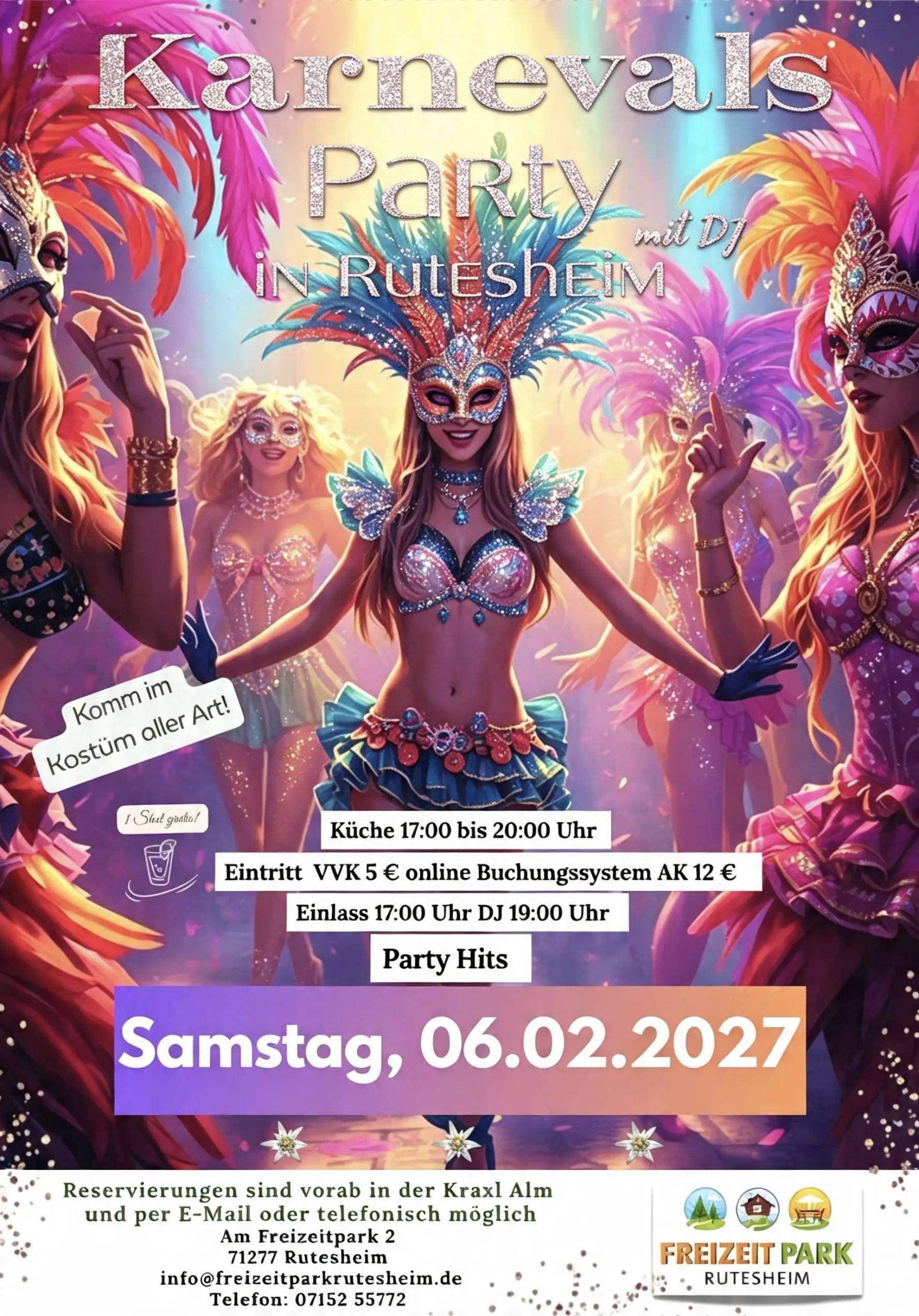 Die Karnevals Party in Rutesheim 